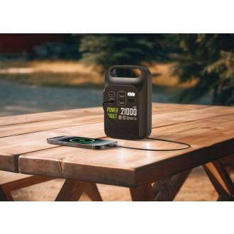 Přenosná nabíjecí stanice Power Vault 21000mAh z RCS RPET