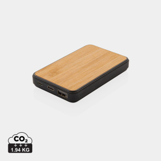 Powerbanka 5 000 mAh z bambusu a RCS Rplastu