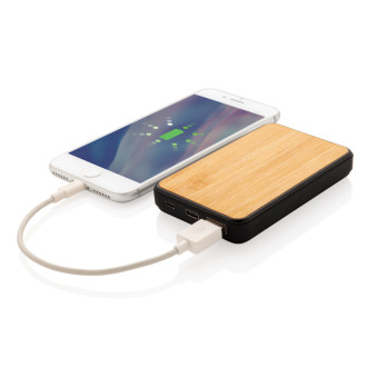 Powerbanka 5 000 mAh z bambusu a RCS Rplastu