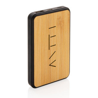 Powerbanka 5 000 mAh z bambusu a RCS Rplastu