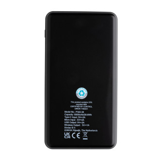 Bezdrátová powerbanka 8 000 mAh z bambusu a RCS Rplastu