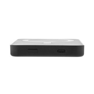 Magnetická powerbanka 5000mAh Magnetix z RCS recykl. plastu