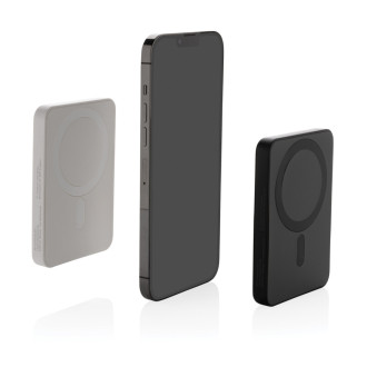 Magnetická powerbanka 5000mAh Magnetix z RCS recykl. plastu