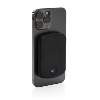 Magnetická powerbanka 5000mAh MagBoost z RCS recykl. plastu
