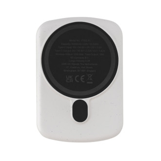 Magnetická powerbanka 5000mAh MagBoost z RCS recykl. plastu