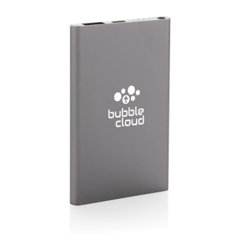 Powerbanka 4000mAh s USB C z RCS recykl. plastu a hliníku