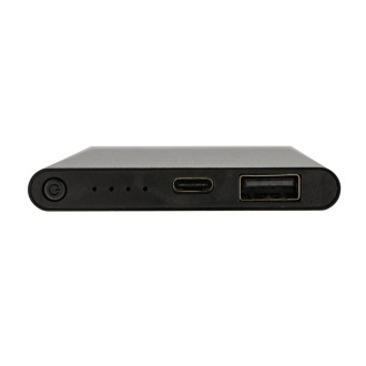 Powerbanka 4000mAh s USB C z RCS recykl. plastu a hliníku