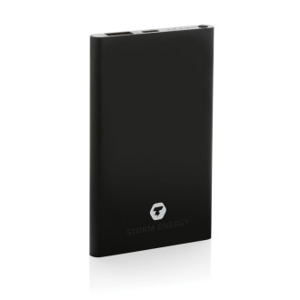 Powerbanka 4000mAh s USB C z RCS recykl. plastu a hliníku