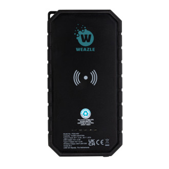 Bezdrátová solární powerbanka 10000mAh 10W z RCS rec. plastu