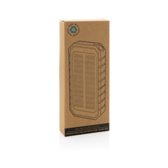 Bezdrátová solární powerbanka 10000mAh 10W z RCS rec. plastu