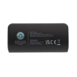 Rychlá powerbanka 5000mAh FlashCharge z RCS recykl. plastu