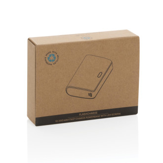 Rychlá powerbanka 10000mAh FlashCharge z RCS recykl. plastu