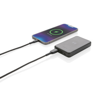 Bezdrátová powerbanka 5000 mAh 5W z RCS recykl. plastu