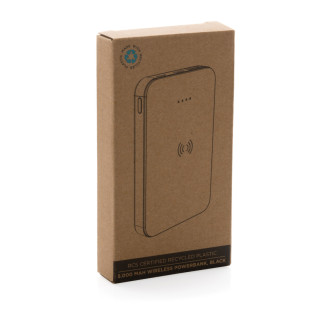 Bezdrátová powerbanka 5000 mAh 5W z RCS recykl. plastu