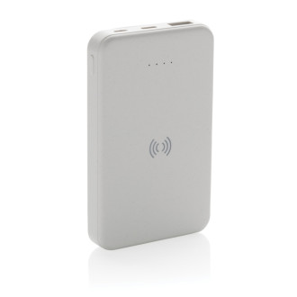 Bezdrátová powerbanka 5000 mAh 5W z RCS recykl. plastu