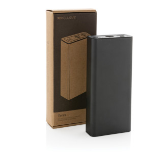 Powerbanka Terra 20 000mAh 20W z recyklovaného hliníku a ABS
