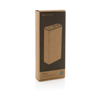 Powerbanka Terra 20 000mAh 20W z recyklovaného hliníku a ABS