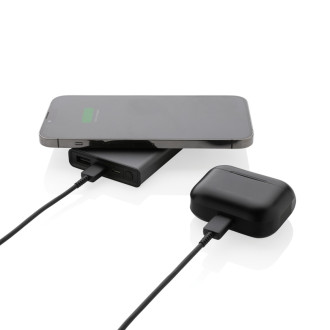 Powerbanka Terra 5 000mAh s 5W Qi z RCS rec. hliníku a ABS