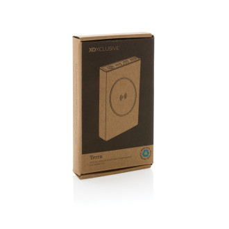 Powerbanka Terra 5 000mAh s 5W Qi z RCS rec. hliníku a ABS