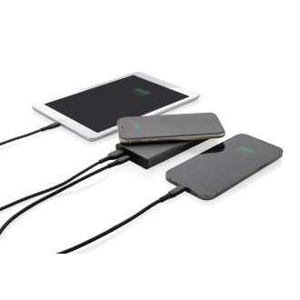 Powerbanka Terra 10 000mAh 18W s 10W Qi z rec. hliníku a ABS