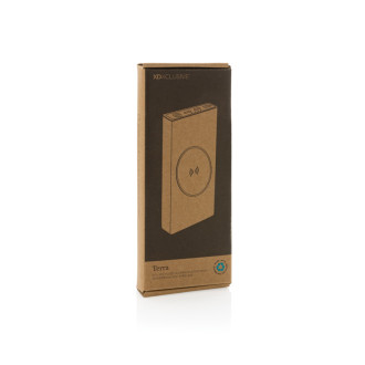 Powerbanka Terra 10 000mAh 18W s 10W Qi z rec. hliníku a ABS
