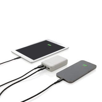 Powerbanka 10 000 mAh z RCS recyklovaného plastu