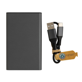 Powerbanka Terra 5 000mAh z RCS rec. hliníku a ABS