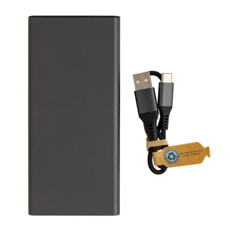Powerbanka Terra 10 000mAh 18W z RCS rec. hliníku a ABS
