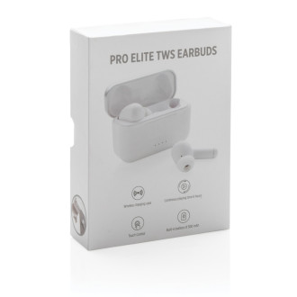 TWS sluchátka Pro Elite v nabíjecí krabičce
