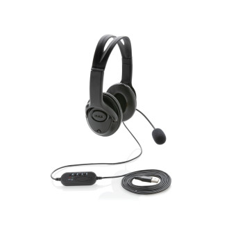 Kancelářský headset s mikrofonem