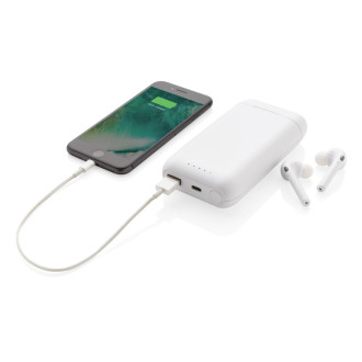 TWS sluchátka Liberty s powerbankou 5 000 mAh