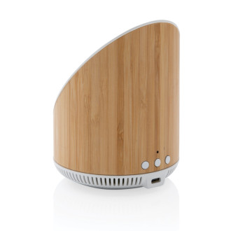 Bambusový reproduktor Ovate 5W s bezdrátovou nabíječkou 15W