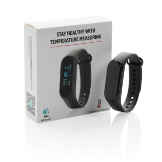 Fitness náramek s teploměrem Stay Healthy