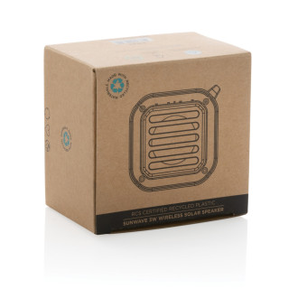 Solární reproduktor Sunwave 3W z RCS recykl. plastu