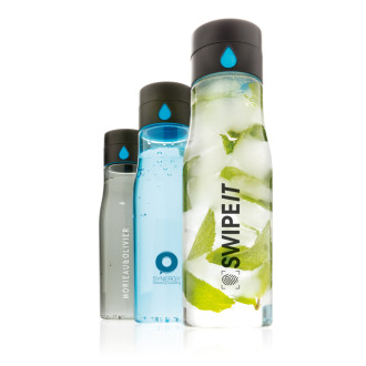 Tritanová láhev Aqua sledující pitný režim