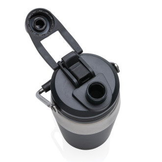 Nerezová termo láhev s duálním uzávěrem 500ml