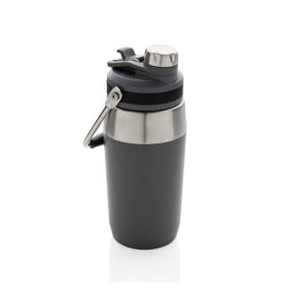 Nerezová termo láhev s duálním uzávěrem 500ml