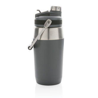Nerezová termo láhev s duálním uzávěrem 500ml