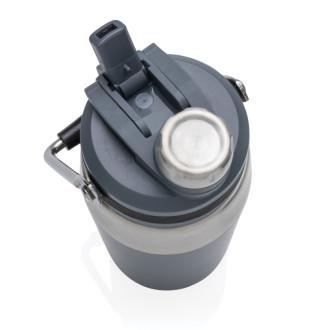 Nerezová termo láhev s duálním uzávěrem 500ml