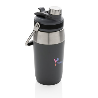 Nerezová termo láhev s duálním uzávěrem 500ml