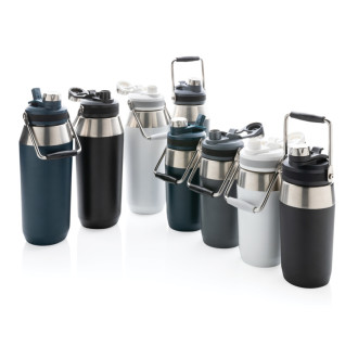 Nerezová termo láhev s duálním uzávěrem 500ml