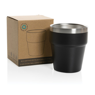Hrnek s dvojitou stěnou Clark 300ml z RCS recykl. oceli