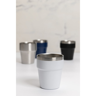 Hrnek s dvojitou stěnou Clark 300ml z RCS recykl. oceli