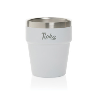 Hrnek s dvojitou stěnou Clark 300ml z RCS recykl. oceli