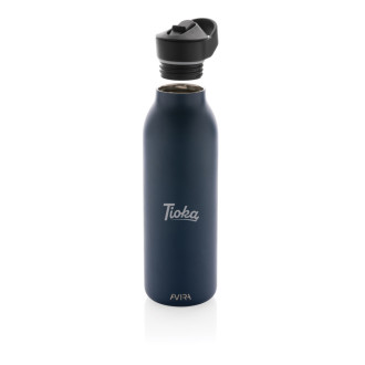 Flip-top lahev na vodu Avira Ara 500ml z RCS recykl. oceli