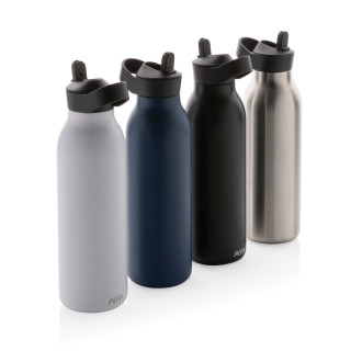 Flip-top lahev na vodu Avira Ara 500ml z RCS recykl. oceli