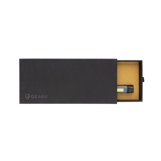 Kapesní USB svítilna Gear X z RCS recykl. plastu