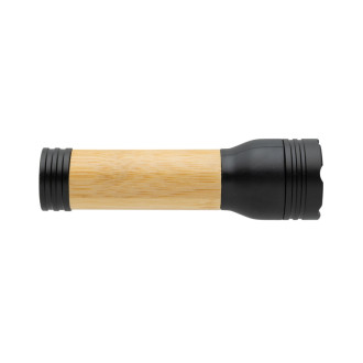 USB svítilna Lucid 1W z RCS recykl. plastu a bambusu