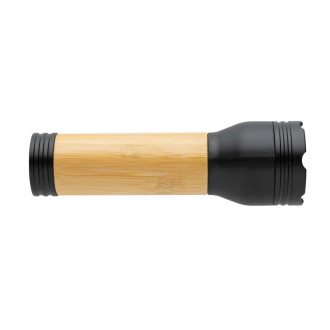 USB svítilna Lucid 3W z RCS recykl. plastu a bambusu