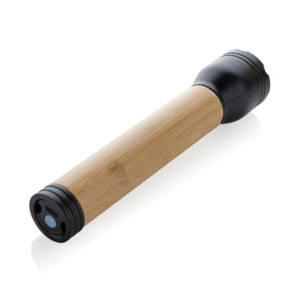 USB svítilna Lucid 5W z RCS recykl. plastu a bambusu